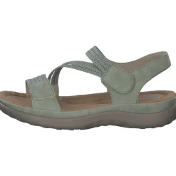 Rieker 64870, Keilsandaletten, Damen, Grün