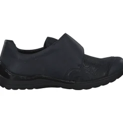 Rieker 48951, Klassische Halbschuhe, Damen, ozean/navy/marine