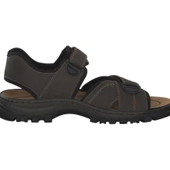 Rieker 25051, Klassische Sandalen, Herren, braun/schwarz
