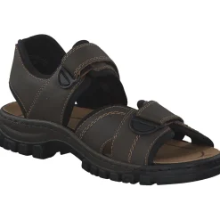 Rieker 25051, Klassische Sandalen, Herren, braun/schwarz