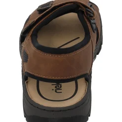 Rieker 26156, Outdoorsandalen, Herren, Braun (Mandel/Schwarz)