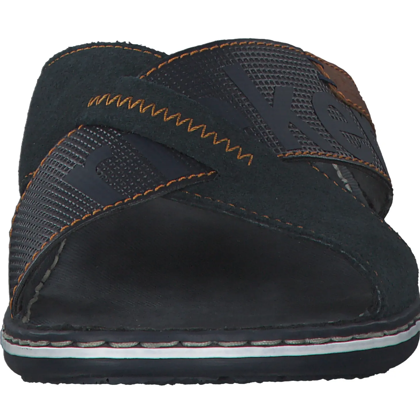 Rieker 21098, Pantoletten & Badeschuhe, Herren, Blau