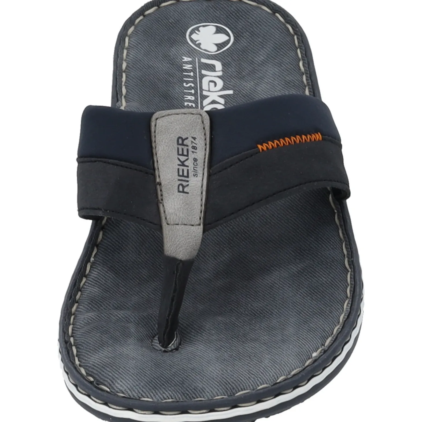 Rieker 21097, Pantoletten & Badeschuhe, Herren, Blau