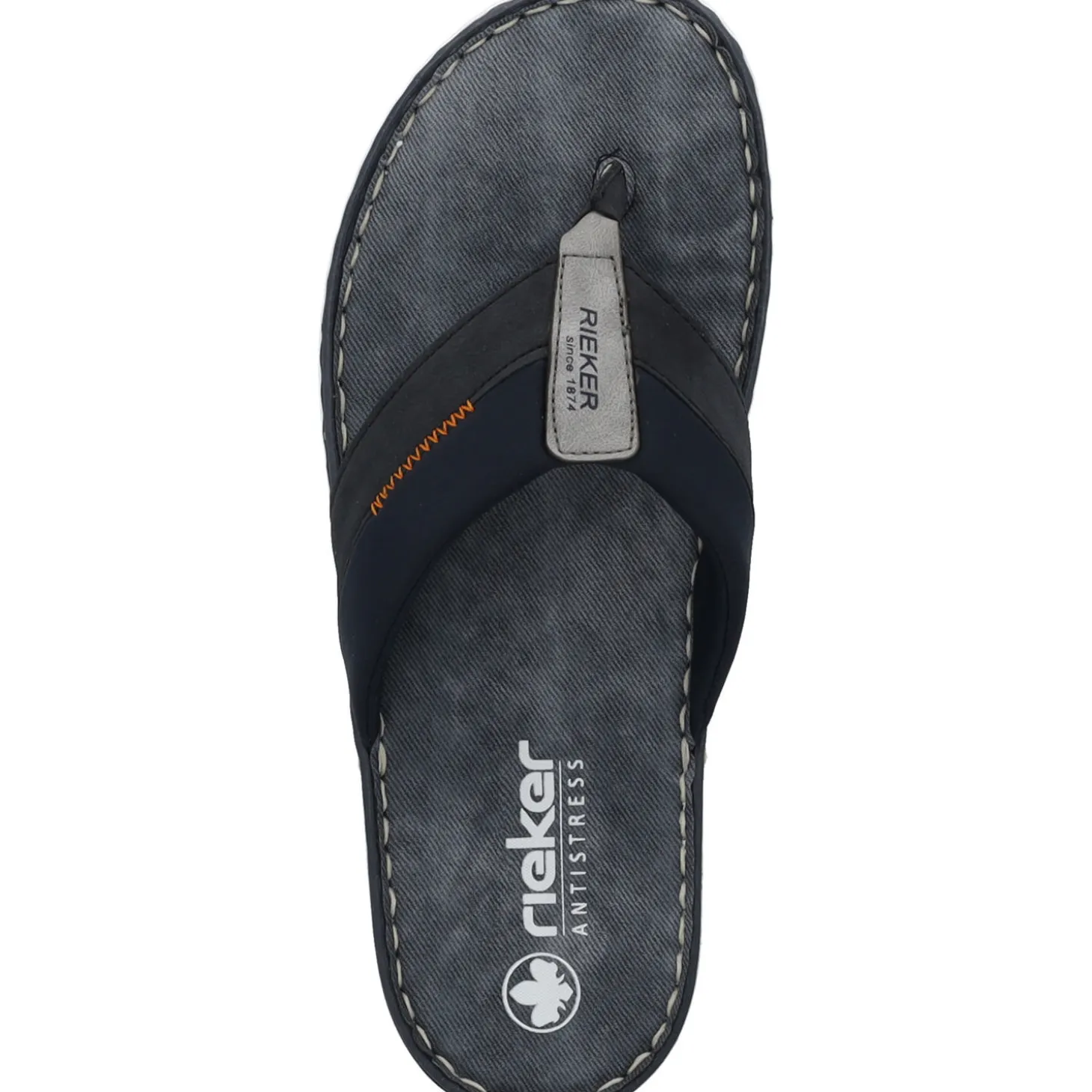 Rieker 21097, Pantoletten & Badeschuhe, Herren, Blau