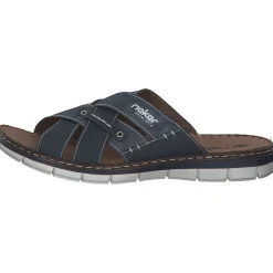 Rieker 25199, Pantoletten, Herren, Grau (Whitedenim/Jeans)