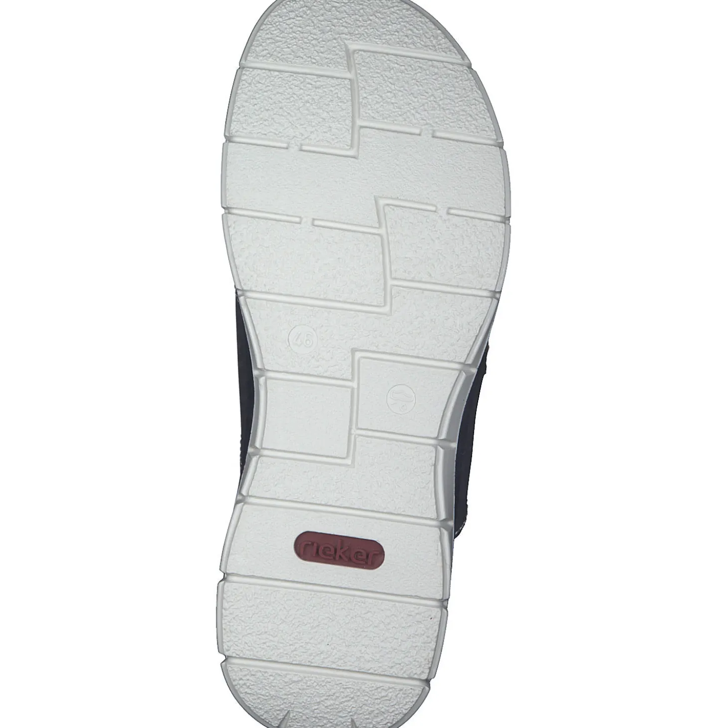 Rieker 25199, Pantoletten, Herren, Grau (Whitedenim/Jeans)