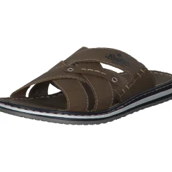 Rieker 21599, Pantoletten, Herren, Braun