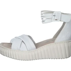 Rieker 64159, Plateau-Pumps, Damen, Weiß