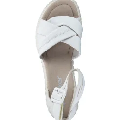 Rieker 64159, Plateau-Pumps, Damen, Weiß