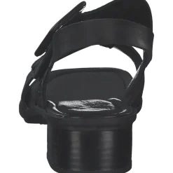 Rieker 62663, Plateau-Sandaletten, Damen, Schwarz