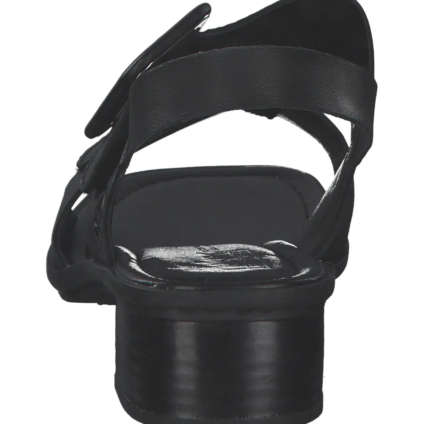 Rieker 62663, Plateau-Sandaletten, Damen, Schwarz