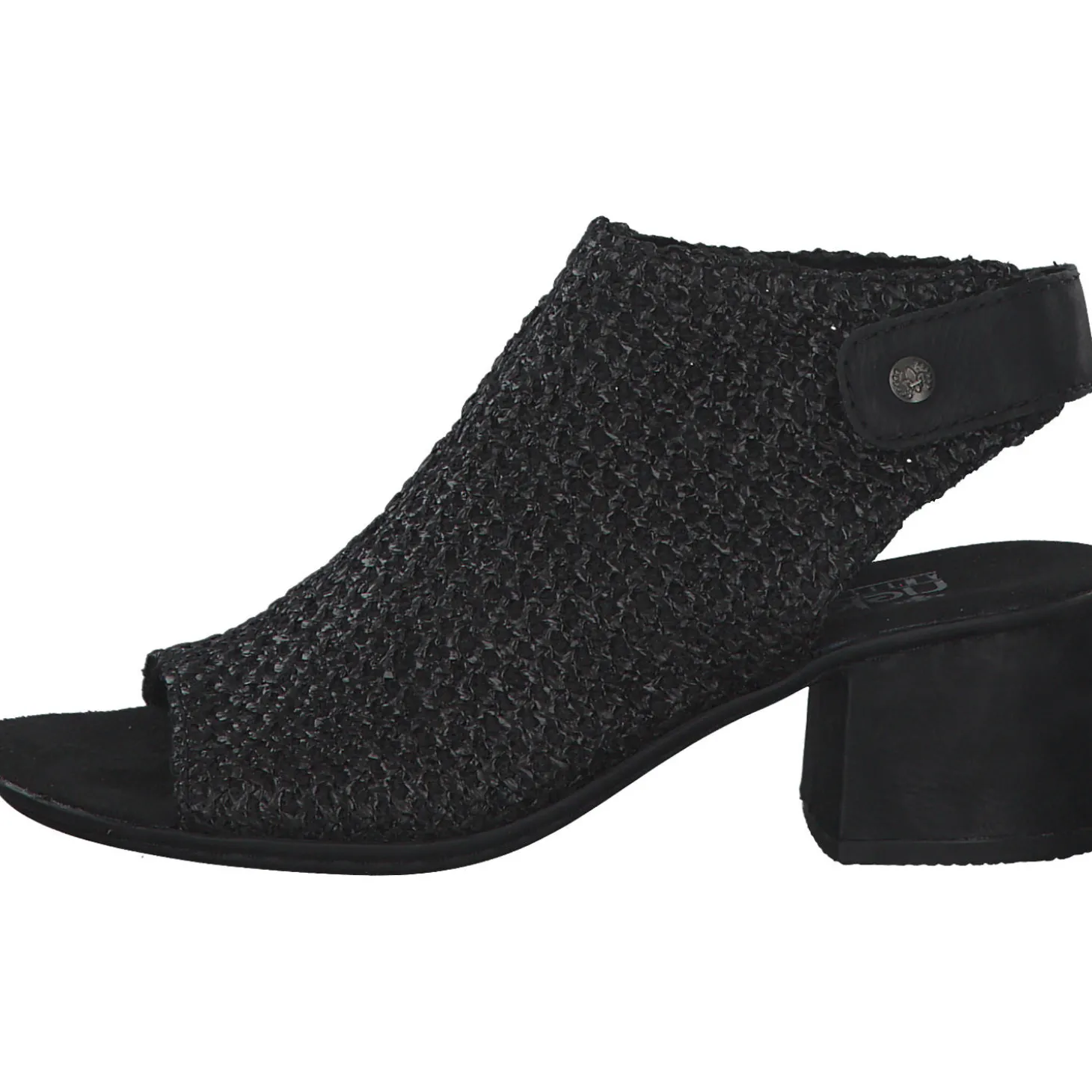 Rieker 64670, Plateau-Sandaletten, Damen, Schwarz