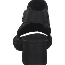 Rieker 64670, Plateau-Sandaletten, Damen, Schwarz