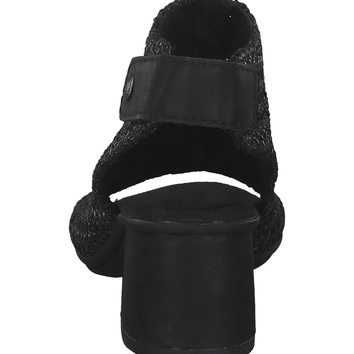 Rieker 64670, Plateau-Sandaletten, Damen, Schwarz