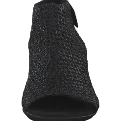 Rieker 64670, Plateau-Sandaletten, Damen, Schwarz