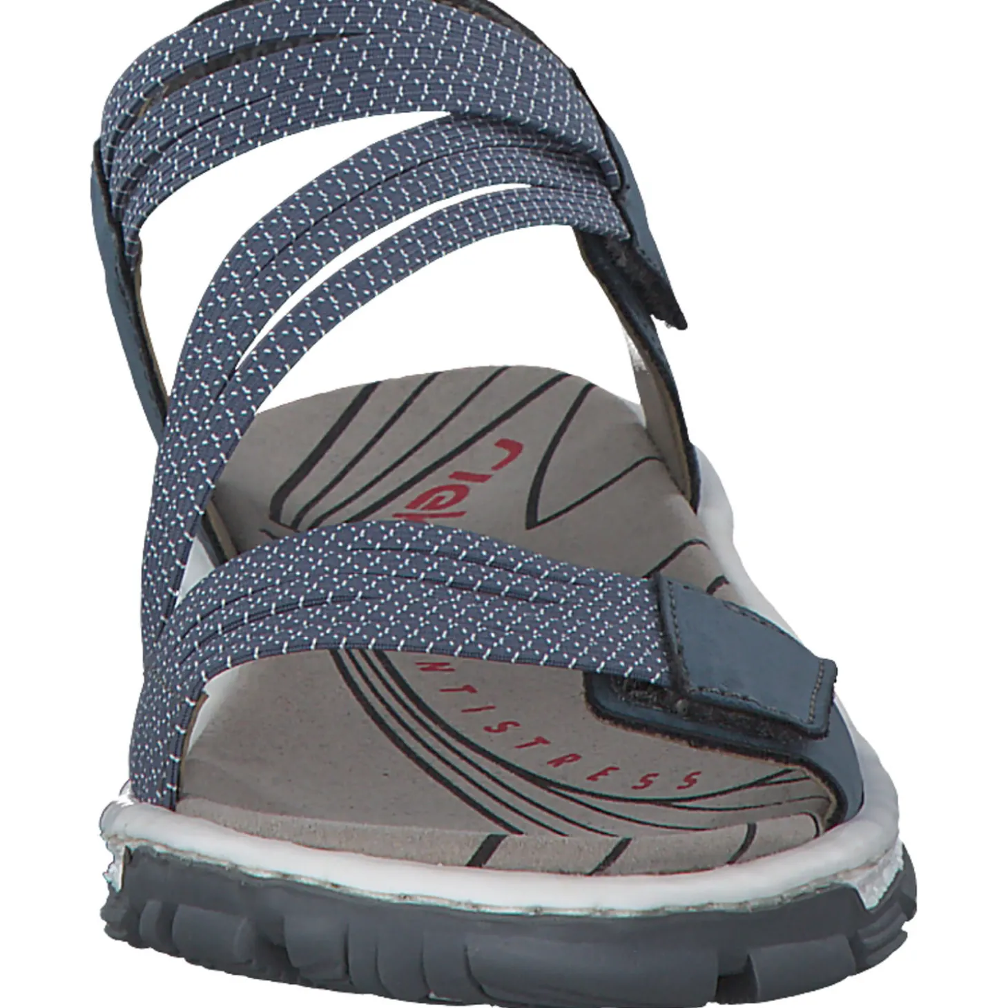 Rieker 68871, Sandalen, Damen, Blau - Marineblau