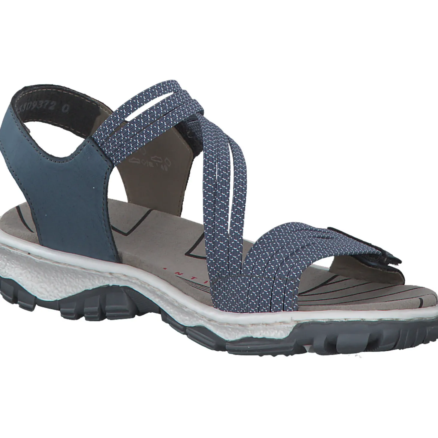 Rieker 68871, Sandalen, Damen, Blau - Marineblau