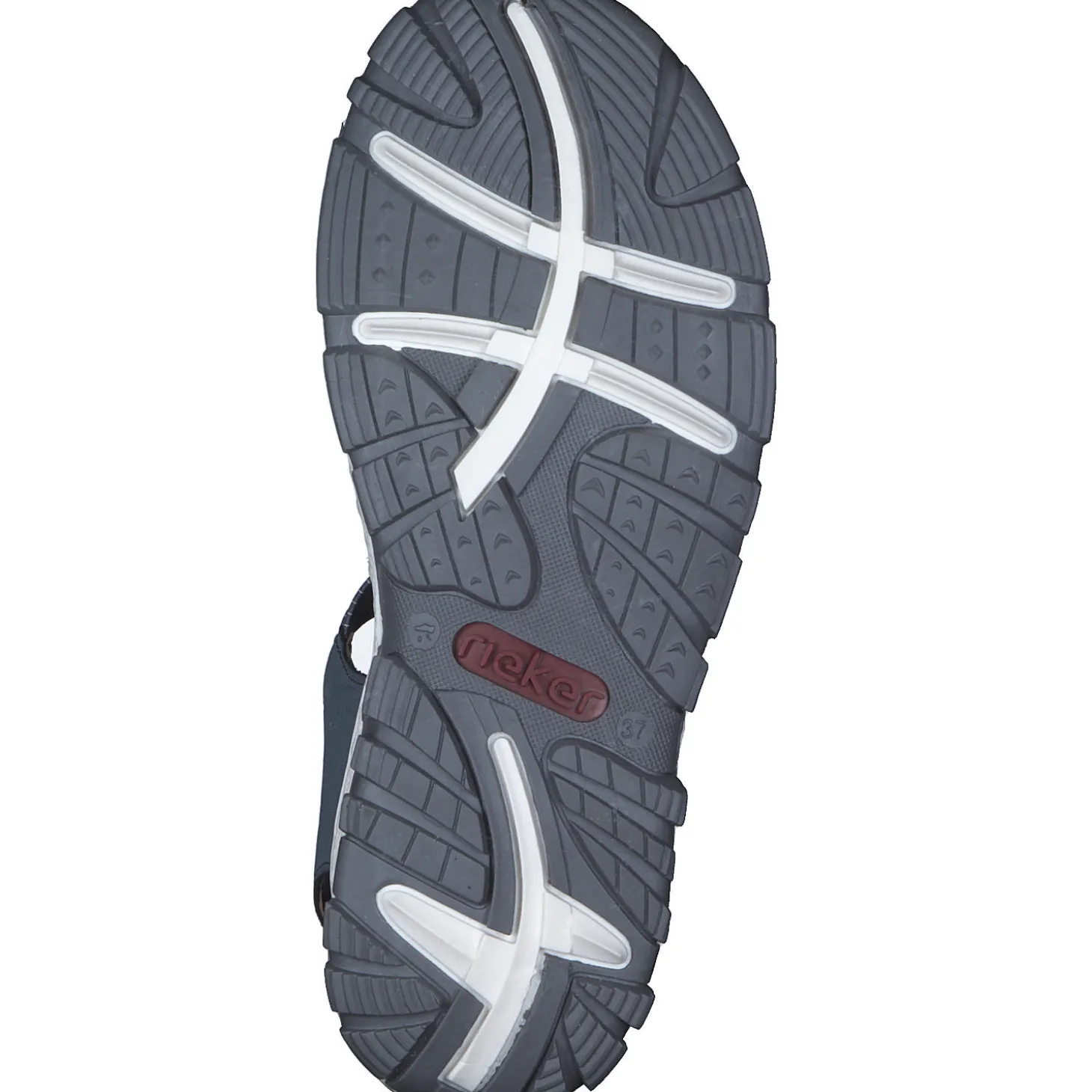 Rieker 68871, Sandalen, Damen, Blau - Marineblau