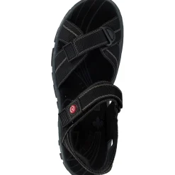 Rieker 68851, Sandalen, Damen, schwarz