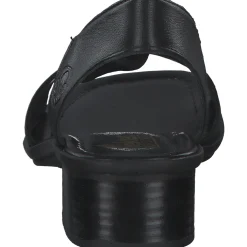 Rieker 62662, Sandaletten, Damen, schwarz/schwarz