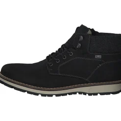Rieker 38438, Schnürstiefeletten, Herren, Schwarz