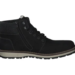 Rieker 38438, Schnürstiefeletten, Herren, Schwarz