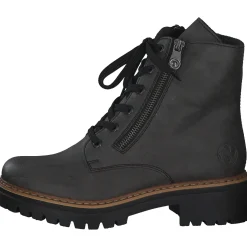 Rieker 72611, Schnürstiefeletten, Damen, Grau