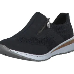 Rieker 54474, Slipper, Damen, pazifik/navy