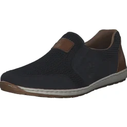 Rieker 08869, Slipper, Herren, pazifik/navy/amaretto