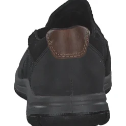 Rieker 03651, Slipper, Herren, Schwarz