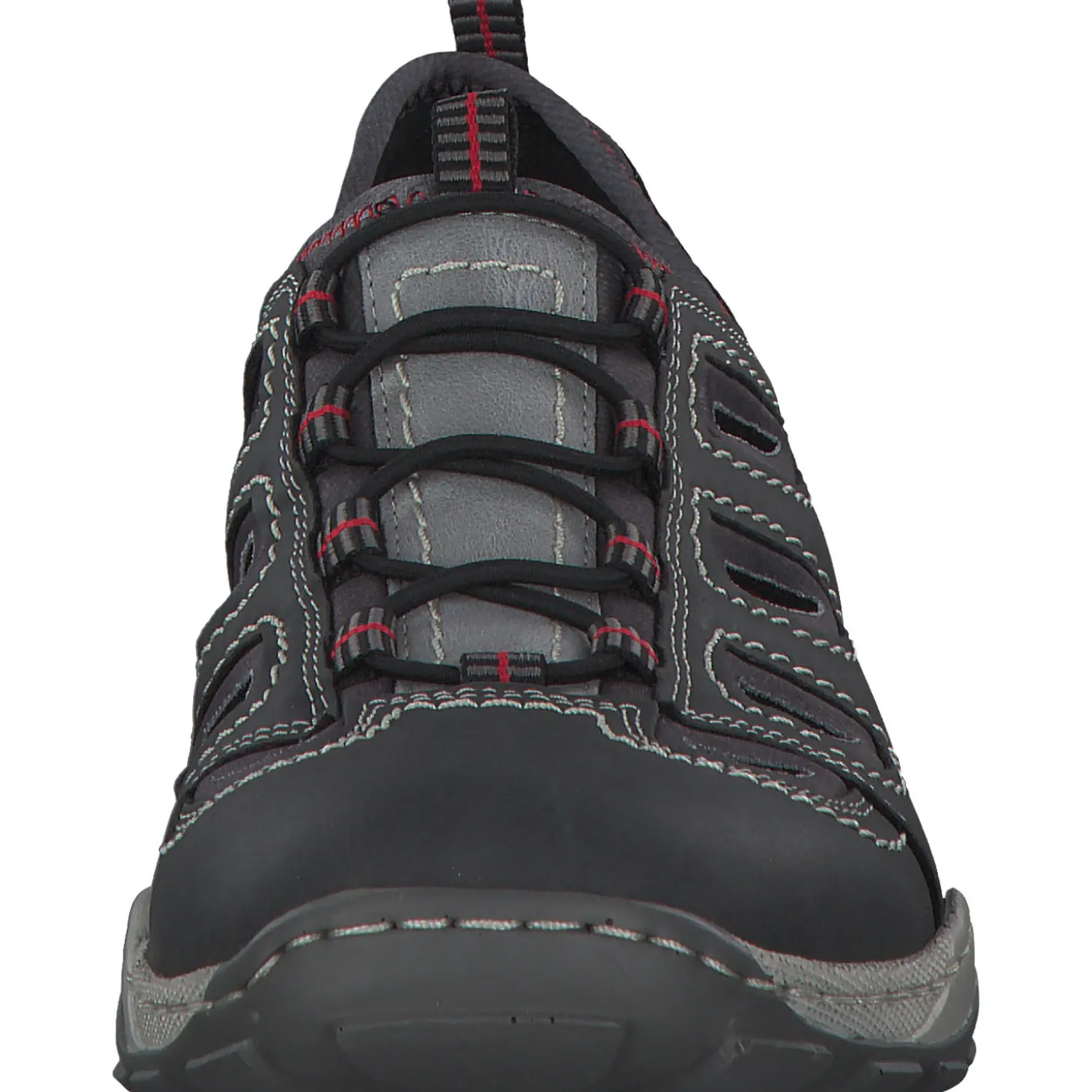 Rieker 08065, Sportliche Slipper, Herren, blei/rauch/grau