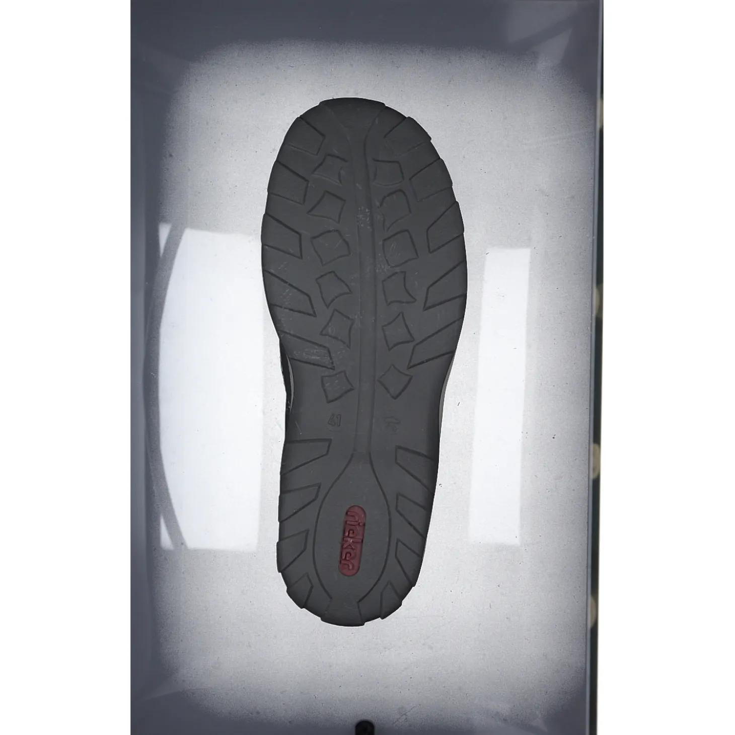 Rieker 08065, Sportliche Slipper, Herren, blei/rauch/grau