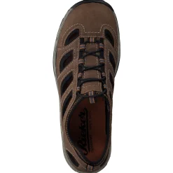 Rieker 08065, Sportliche Slipper, Herren, Braun