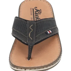 Rieker 21084, Zehentrenner, Schwarz