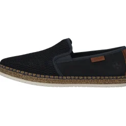 Rieker B5265, Slipper, Herren, Blau (Navy/Pazifik/Amaretto)