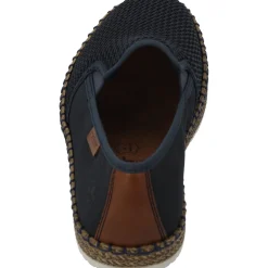 Rieker B5265, Slipper, Herren, Blau (Navy/Pazifik/Amaretto)