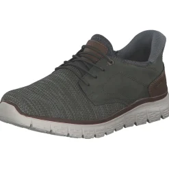 Rieker B6658, Sportliche Slipper, Herren, salbei/moor/nuss/rauch