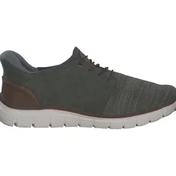 Rieker B6658, Sportliche Slipper, Herren, salbei/moor/nuss/rauch