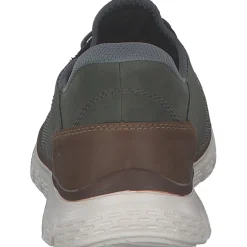 Rieker B6658, Sportliche Slipper, Herren, salbei/moor/nuss/rauch