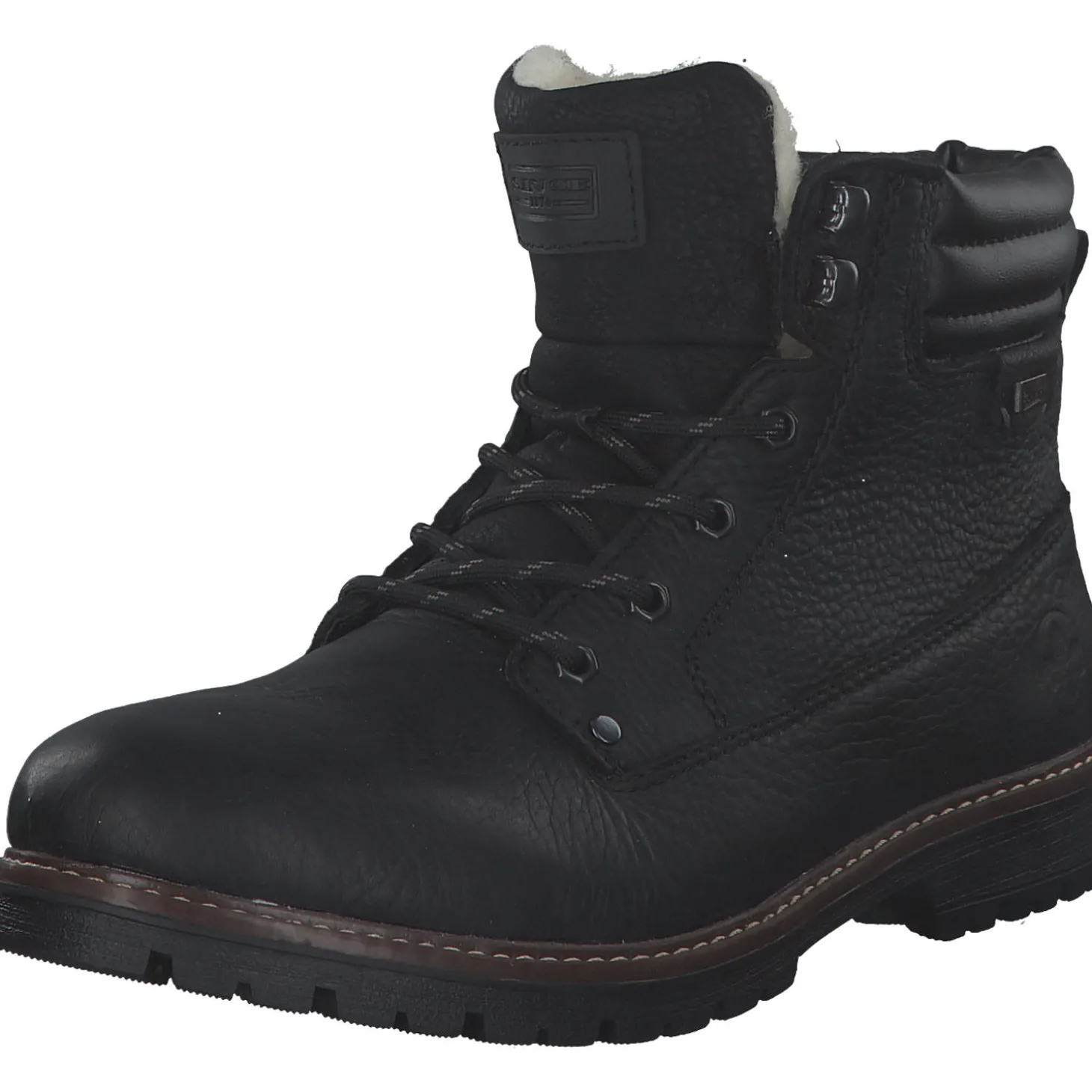 Rieker F3600, Winterstiefel, Herren, Schwarz