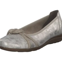 Rieker L9368, Ballerinas, Damen, beige-gold