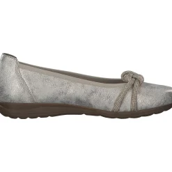 Rieker L9368, Ballerinas, Damen, beige-gold