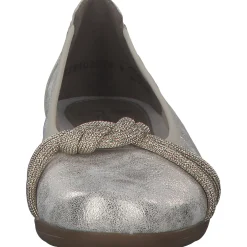 Rieker L9368, Ballerinas, Damen, beige-gold