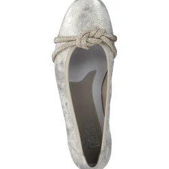 Rieker L9368, Ballerinas, Damen, beige-gold