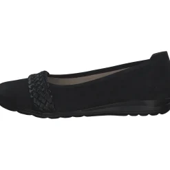 Rieker L9358, Ballerinas, Damen, schwarz/black