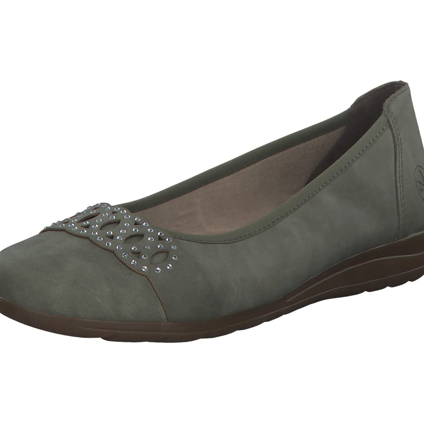 Rieker L9359, Ballerinas, Damen, schilf