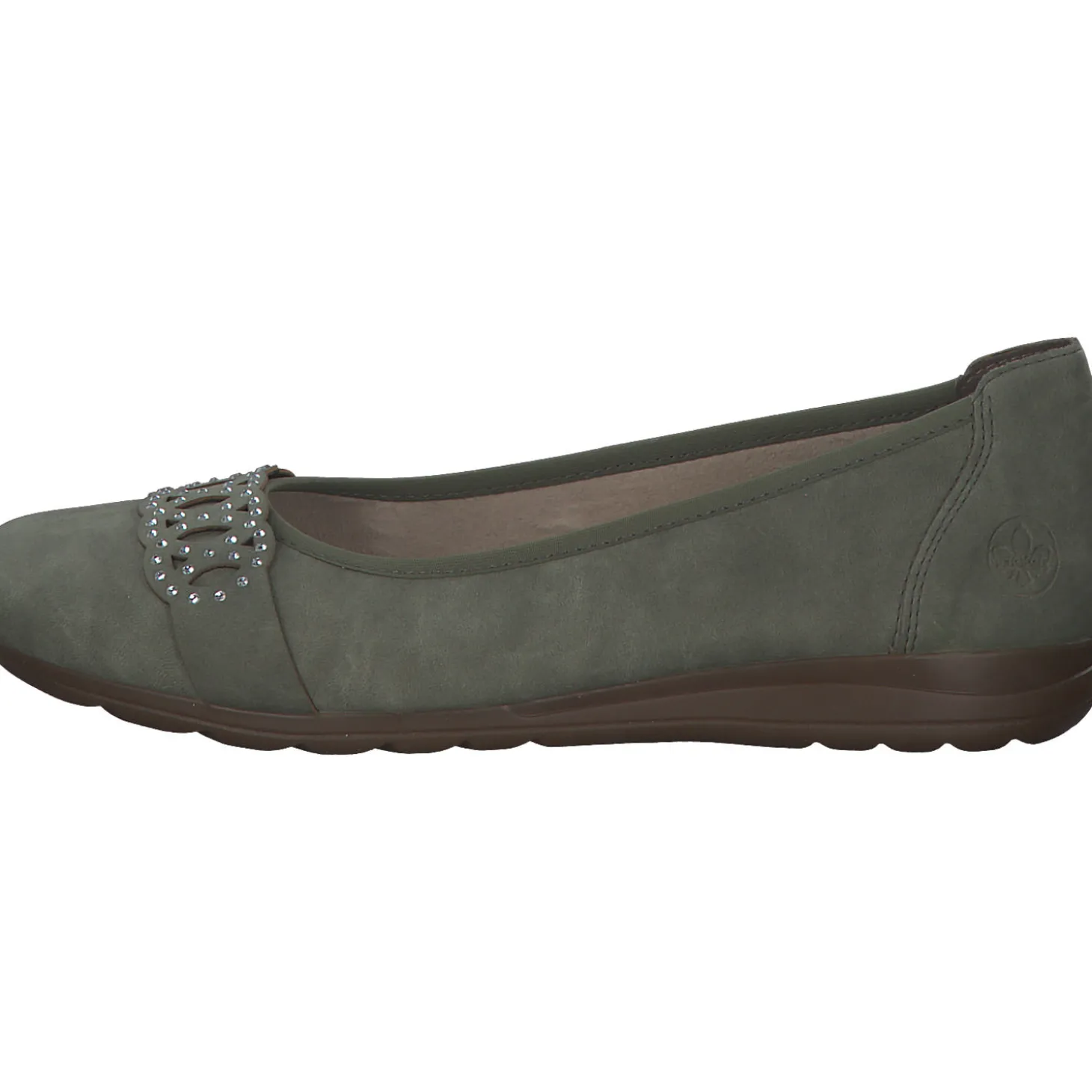 Rieker L9359, Ballerinas, Damen, schilf