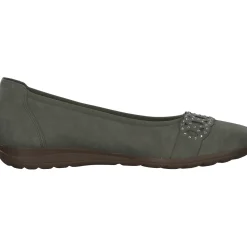 Rieker L9359, Ballerinas, Damen, schilf