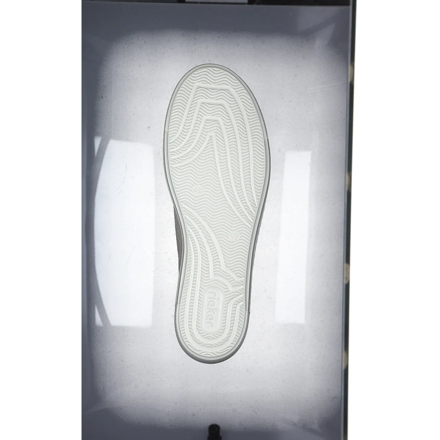 Rieker L9800, Schnürschuhe, Damen, ivory/lightgold