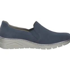 Rieker N3363, Slipper, Damen, lightblue